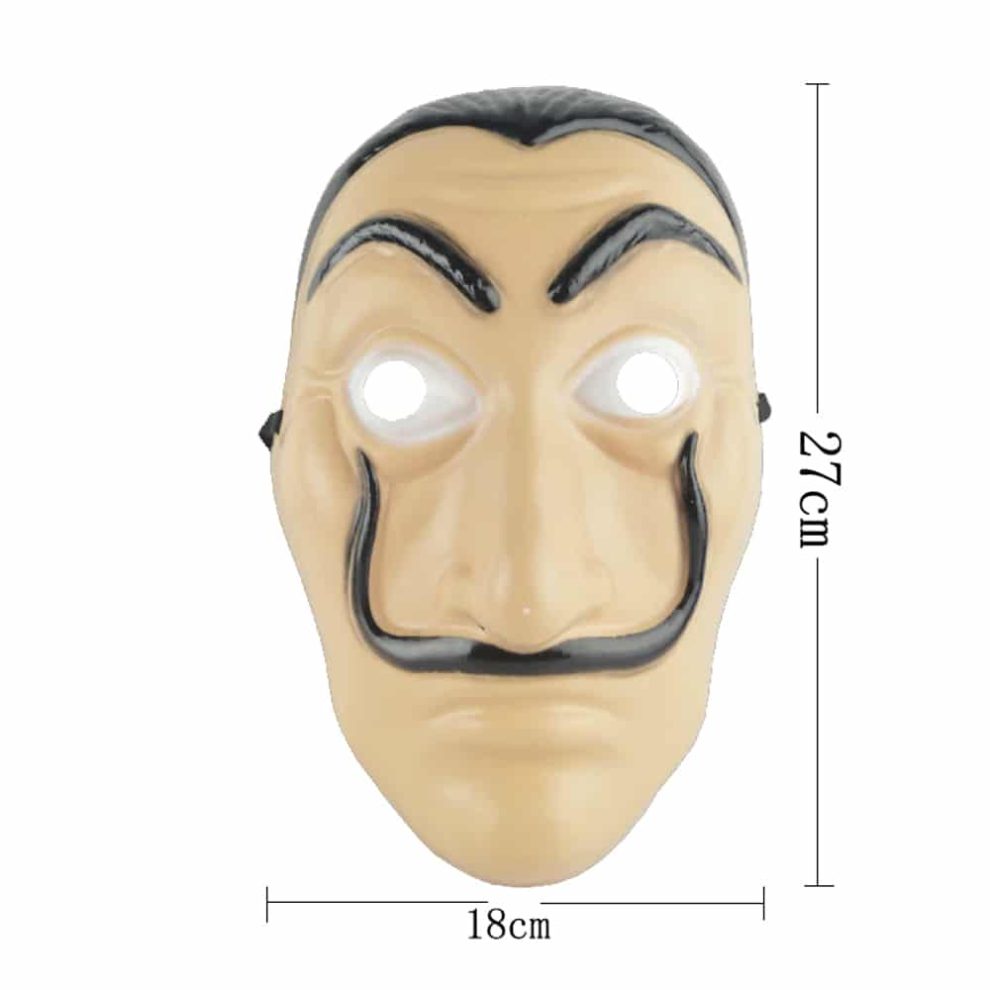Masque Carton à L'effigie De Salvador Dali (noir Et Blanc) - Neuf, Marque Celebrity-Cutouts, Fabriqué En Allemagne